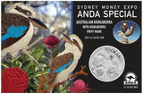 2023 ANDA Sydney Money Expo - Australian Kookaburra 1oz Silver Coin with Kookaburra Privy Mark - Loose Change Coins
