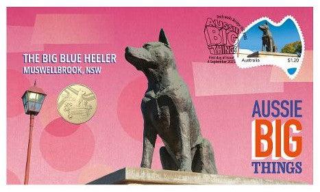 2023 Big Blue Heeler Postal Numismatic Cover - Loose Change Coins