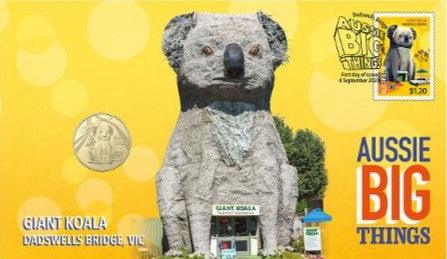 2023 Giant Koala Postal Numismatic Cover - Loose Change Coins