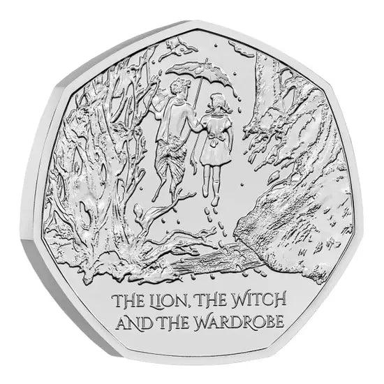 2023 The Lion, the Witch and the Wardrobe 50p Brilliant Uncirculated Coin - Loose Change Coins