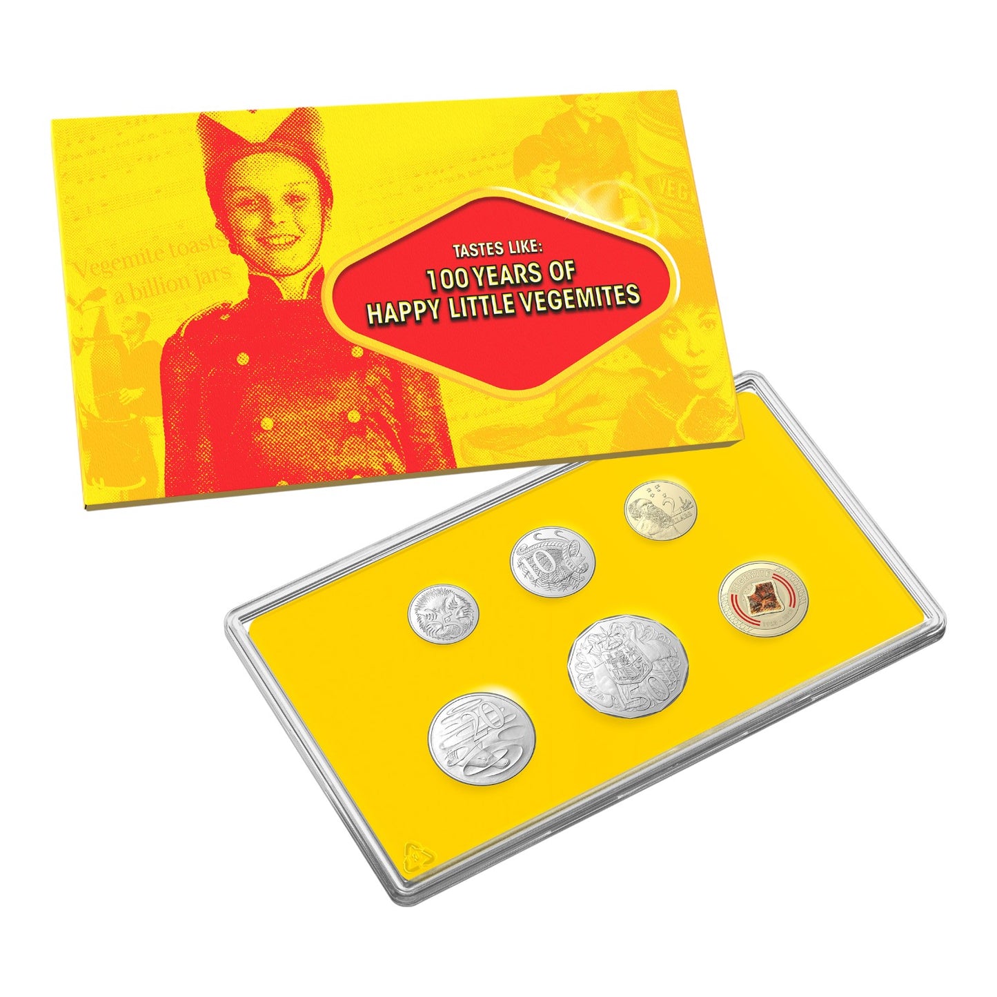 2023 CuNi AlBr Uncirculated Six Coin Year Set - VEGEMITE Centenary