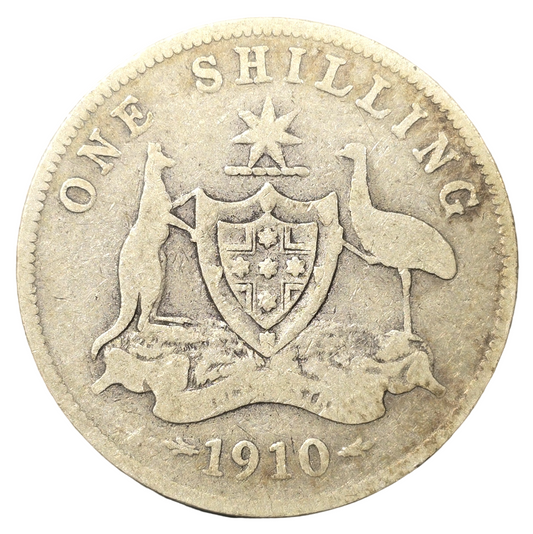 1910 Australian Shilling - Very Good