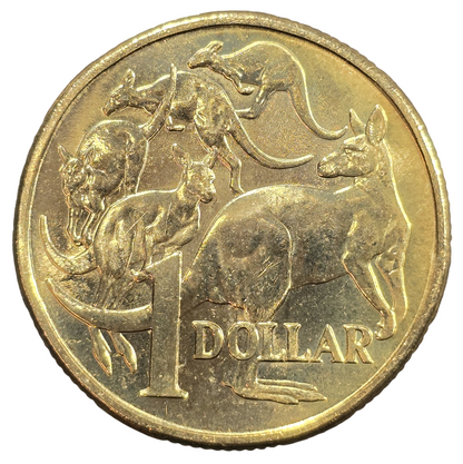 2016 Australian $1 Coin - 50th Anniversary of Decimal Currency - Uncirculated