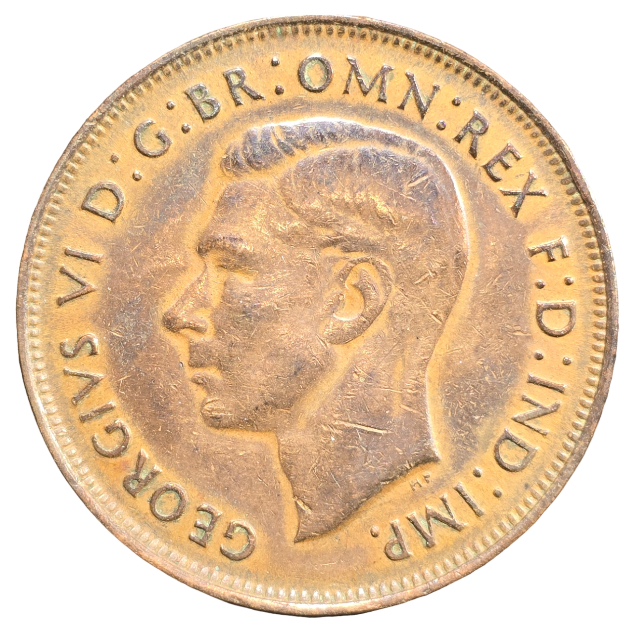 1946 Australian Penny - Very Good *Cleaned*