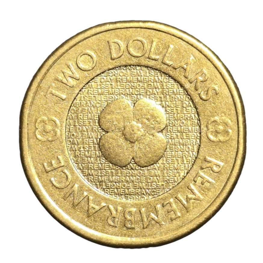 2012 $2 Coin - Gold Poppy - Very Fine