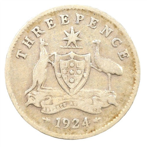 1924 Australian Threepence