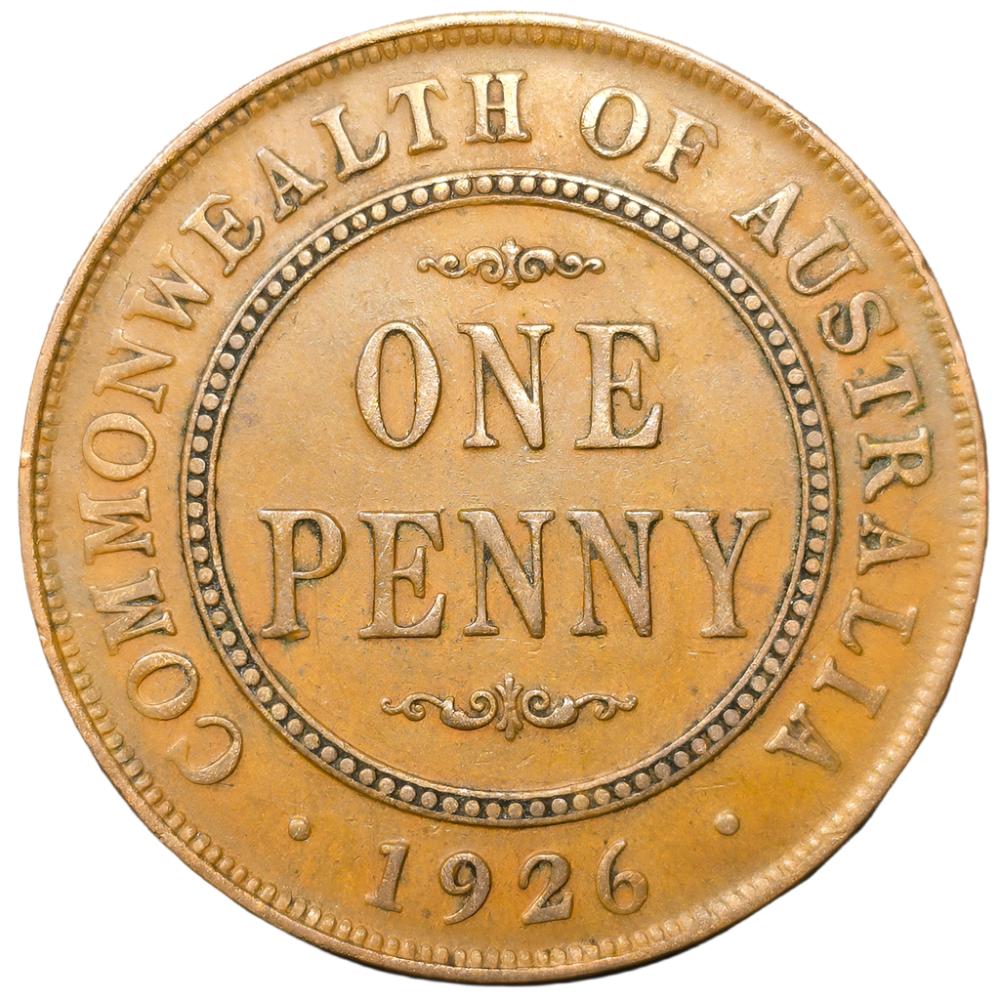 1926 Australian Penny - Very Fine