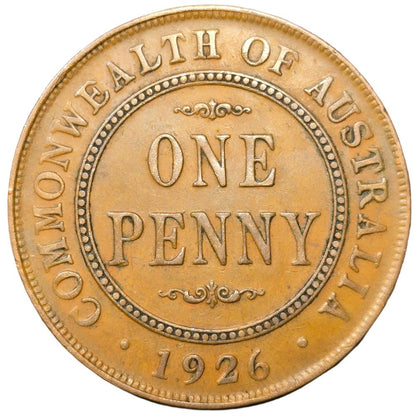 1926 Australian Penny - Very Fine