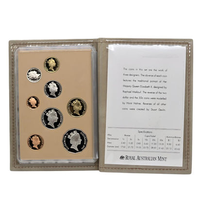 1991 Royal Australian Mint Proof Coin Set - 25th Anniversary of Decimal Currency