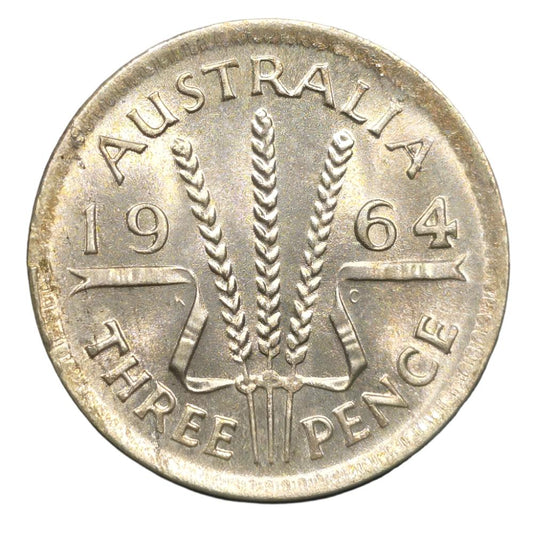 1964 Australian Threepence - Uncirculated