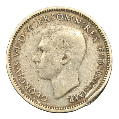 1939 Australian Sixpence