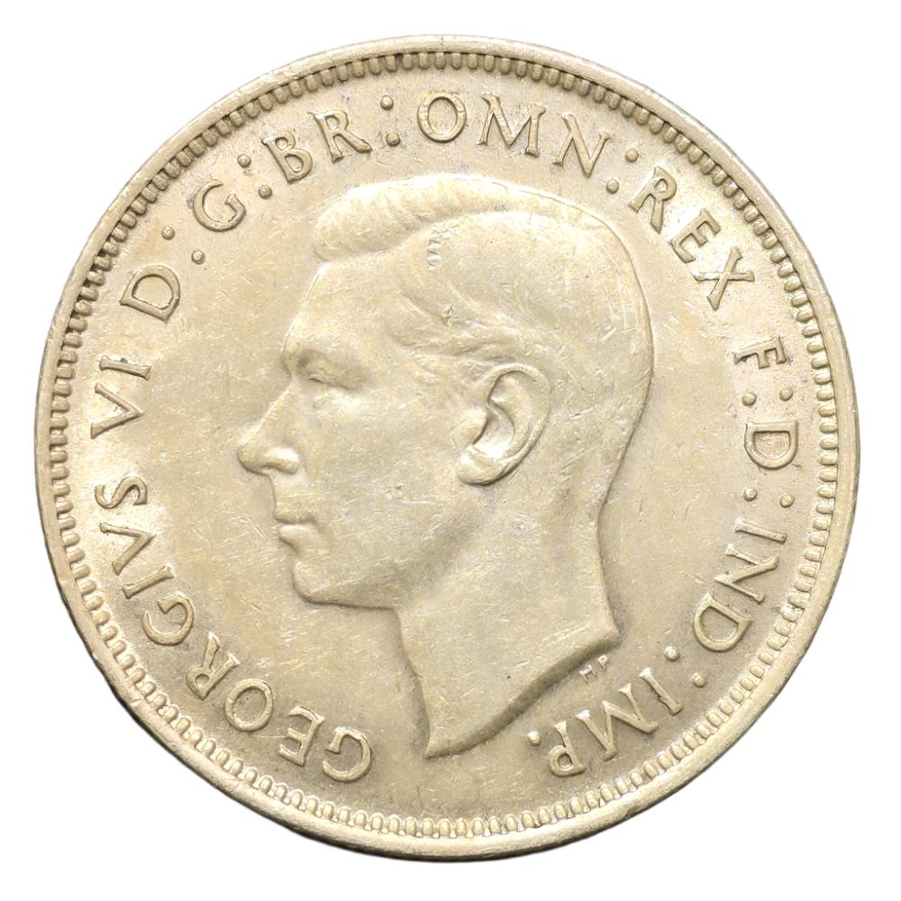 1939 Australian Florin - Extremely Fine (Cleaned Obverse)