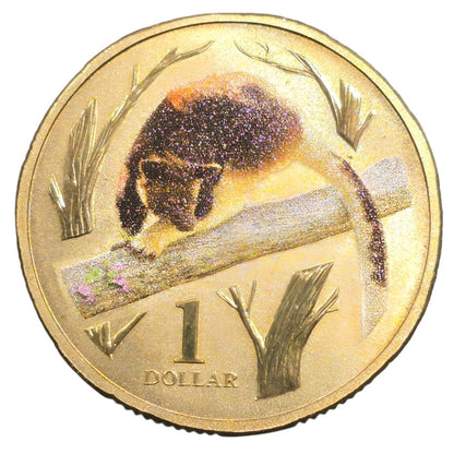 2012 $1 Coin - Goodfellow’s Tree Kangaroo - Animals of the Zoo Serie