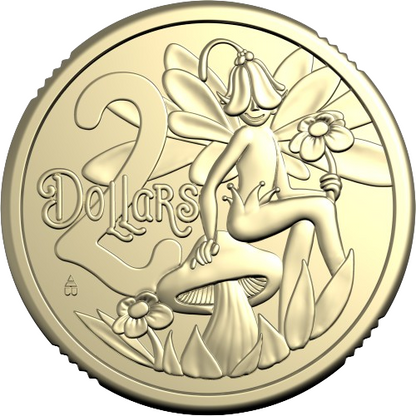 2024 $2 AlBr Uncirculated coin - Tooth Fairy