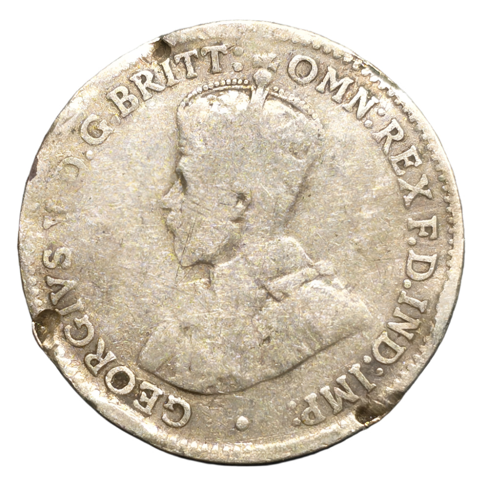 1923 Australian Threepence - Poor