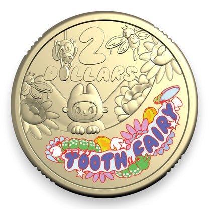 2026 $2 Coloured Uncirculated Coin – Tooth Fairy Kit (Metal Presentation Tin)