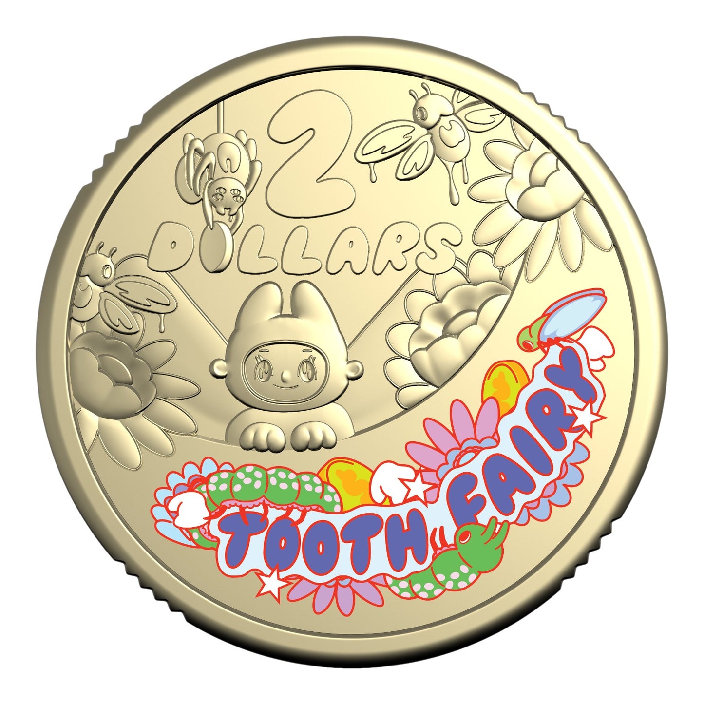 2026 $2 Coloured Uncirculated Coin - Tooth Fairy