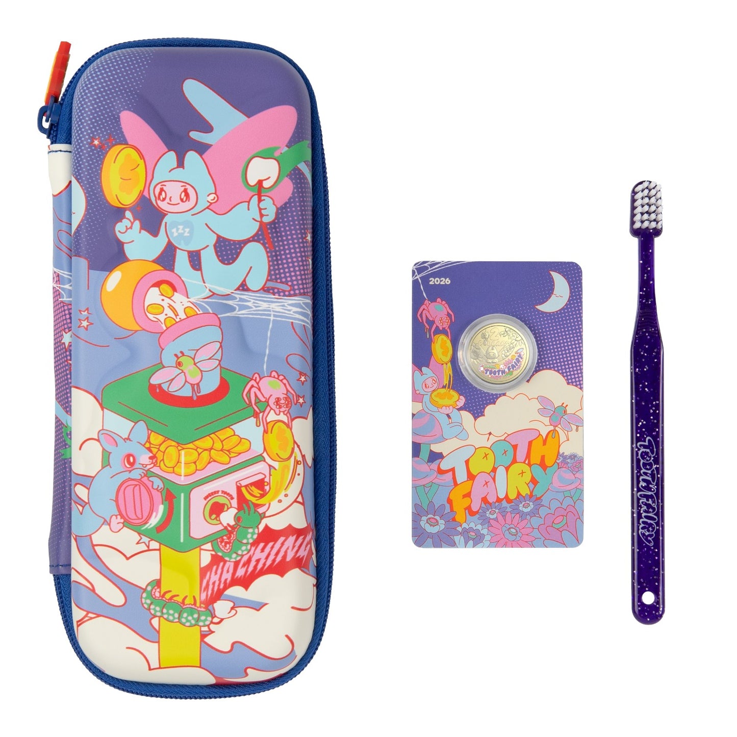 2026 $2 Coloured Uncirculated Coin - Tooth Fairy Kit