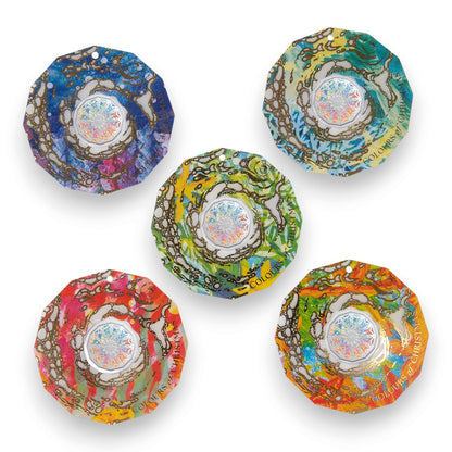 2026 50c Coloured Uncirculated Coin Set – Christmas Decoration (Complete Set of 5 Colours)