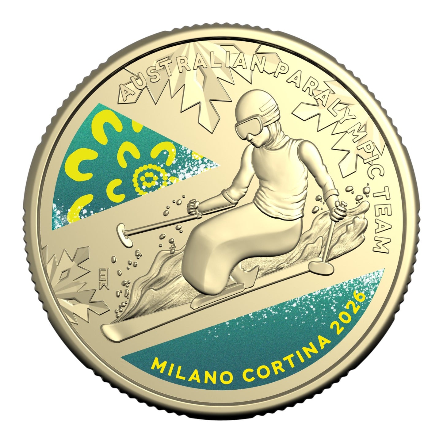 2026 $1 Coloured Uncirculated Two-Coin Bundle: Winter Olympics & Paralympics