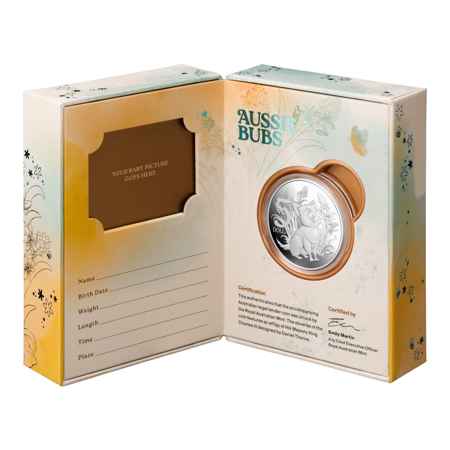 2026 $5 1oz Fine Silver Proof Coin - Aussie Bubs