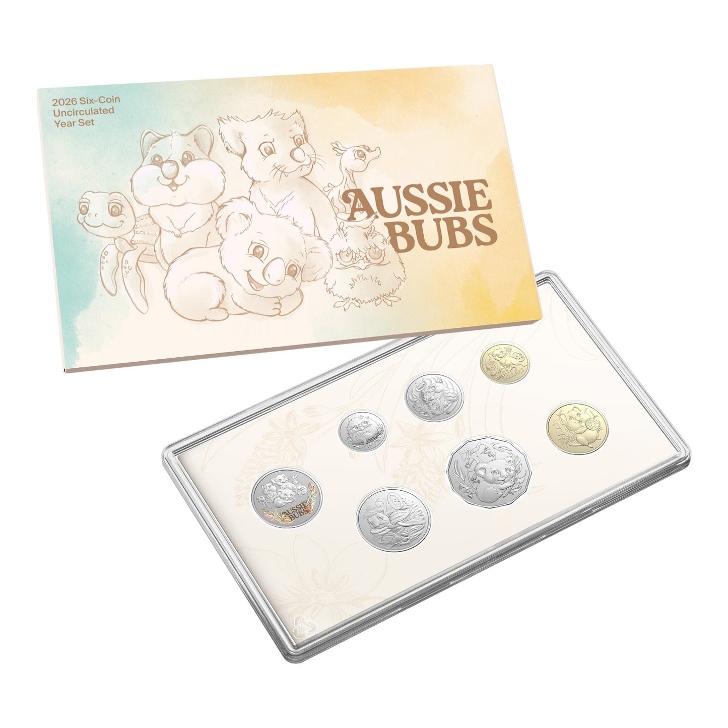 2026 Six Coin Uncirculated Baby Year Set - Aussie Bubs