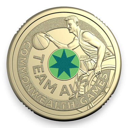 2026 $2 Coloured Uncirculated Three-Coin Set – Australian Commonwealth Games Team