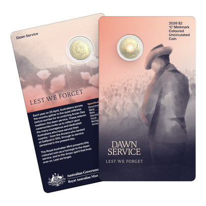 2026 Anzac Day – Dawn of Service Triple Commemorative Bundle: