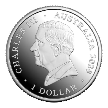 2026 $1 Silver Proof Coin – Celebrating the Heart and Soul of Australia