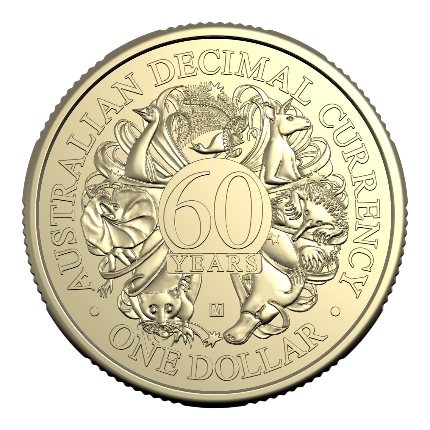 2026 $1 Mintmark and Privy Mark Uncirculated 4-Coin Set - 60th Anniversary of Decimal Currency