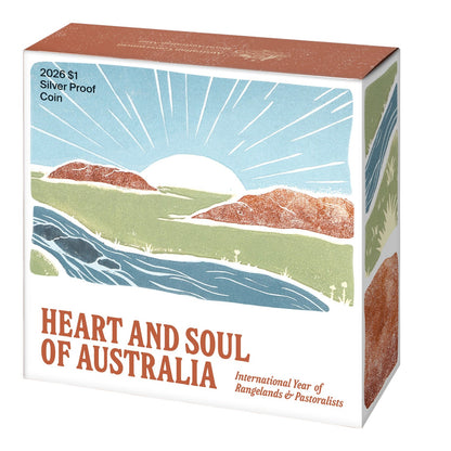 2026 $1 Silver Proof Coin – Celebrating the Heart and Soul of Australia