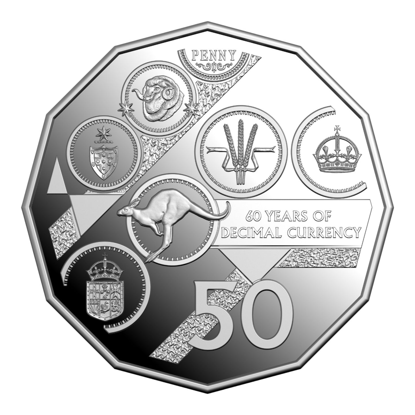 2026 Proof Six-Coin Year Set - 60th Anniversary of Decimal Currency