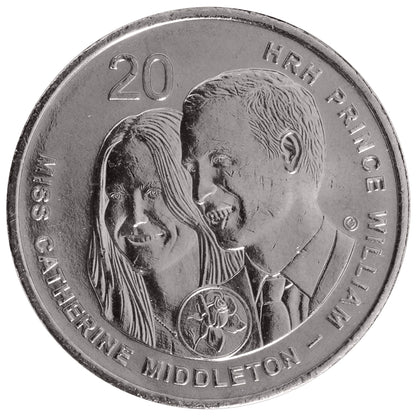 2011 20c Coin - Royal Wedding - Uncirculated