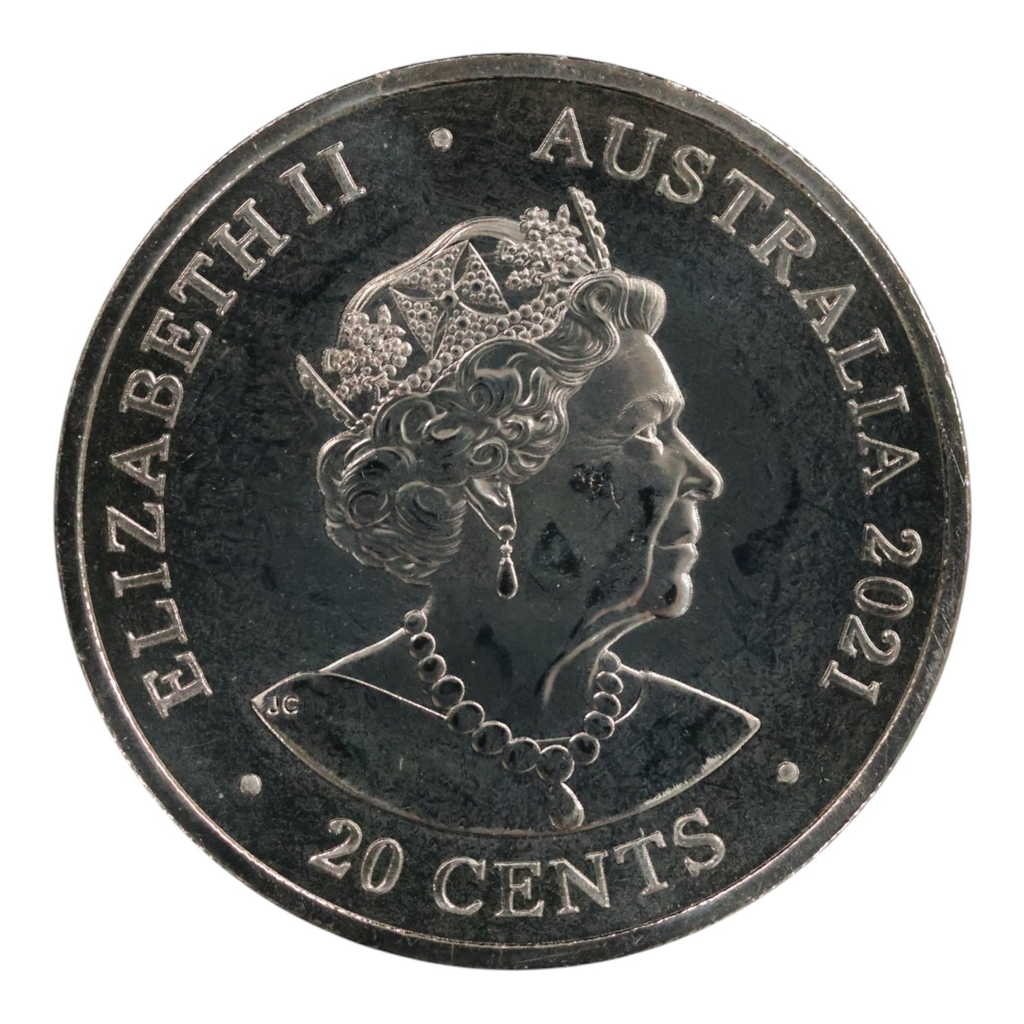 2021 20c Coin - AC/DC For Those About To Rock We Salute You - 40th Anniversary - Uncirculated