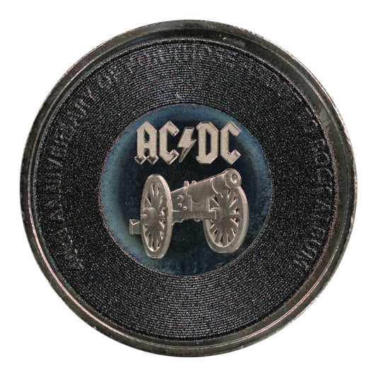 2021 20c Coin - AC/DC For Those About To Rock We Salute You - 40th Anniversary - Uncirculated