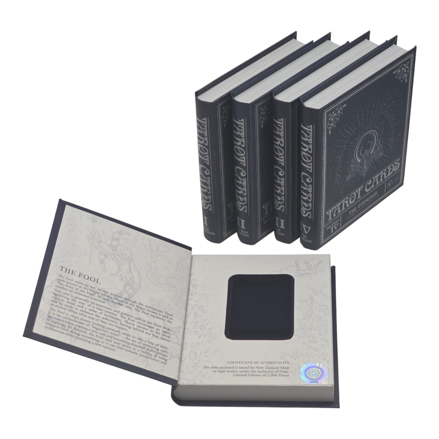 2021-2025 The Complete Major Arcana: 1oz Silver Tarot Coin Collection