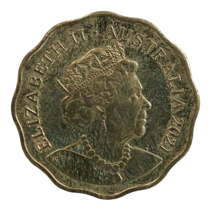 2021 30c Coin - 30 Years of The Wiggles - The New Wiggles