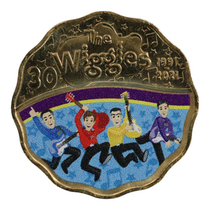 2021 30c Coin - 30 Years of The Wiggles - The Original Wiggles