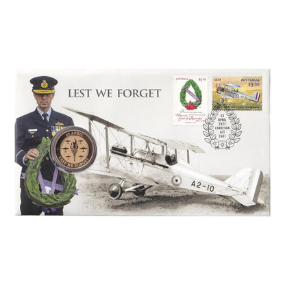 2021 Perth Mint PNC - ANZAC Day "Lest We Forget" RAAF