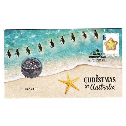 2021 Impressions PNC - Christmas in Australia with Gold Overprint