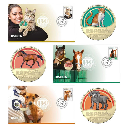 2021 PNC - 150th Anniversary of the RSPCA Set of 3