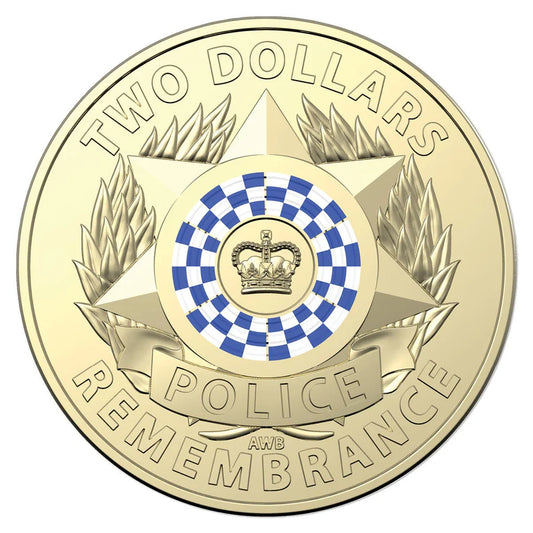 2019 $2 Coin - National Police Remembrance Day - Uncirculated