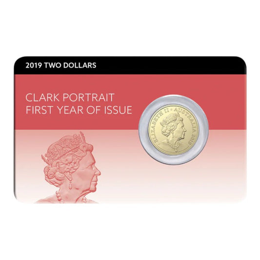 2019 $2 - Clark Portrait First Year of issue - Uncirculated Coin Pack