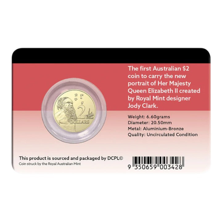 2019 $2 - Clark Portrait First Year of issue - Uncirculated Coin Pack