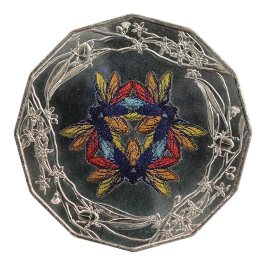 2022 50c CuNi Coloured Uncirculated Coin - Christmas Decoration