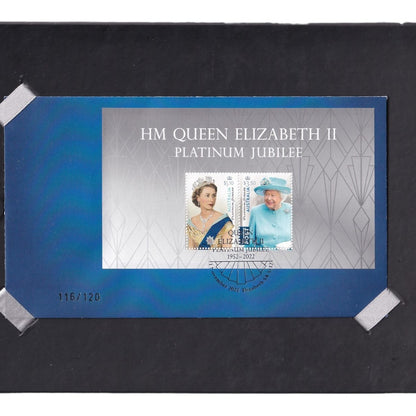 2022 Impressions - Queen Elizabeth II Platinum Jubilee Coin and Cover Collection
