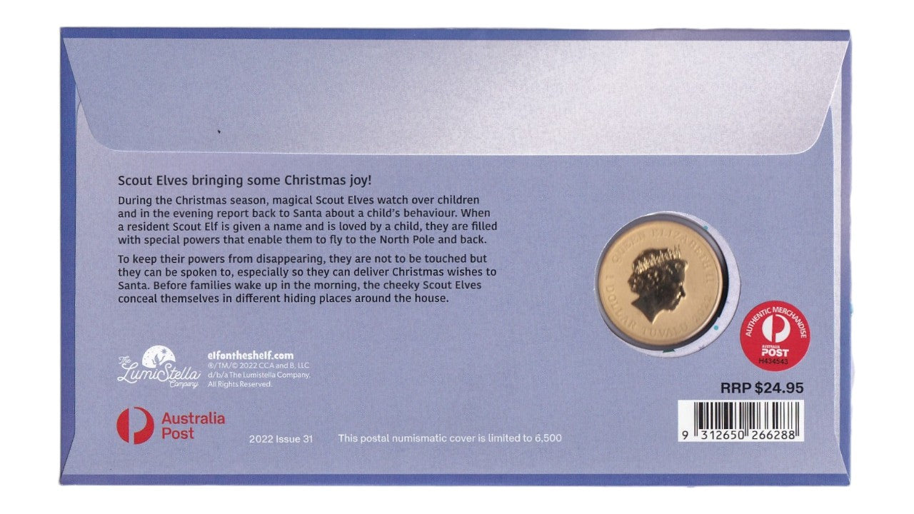 2022 Perth Mint PNC - The Elf On The Shelf