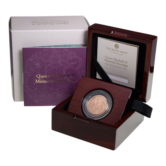 2023 Queen Elizabeth II Memorial Gold Proof Full Sovereign