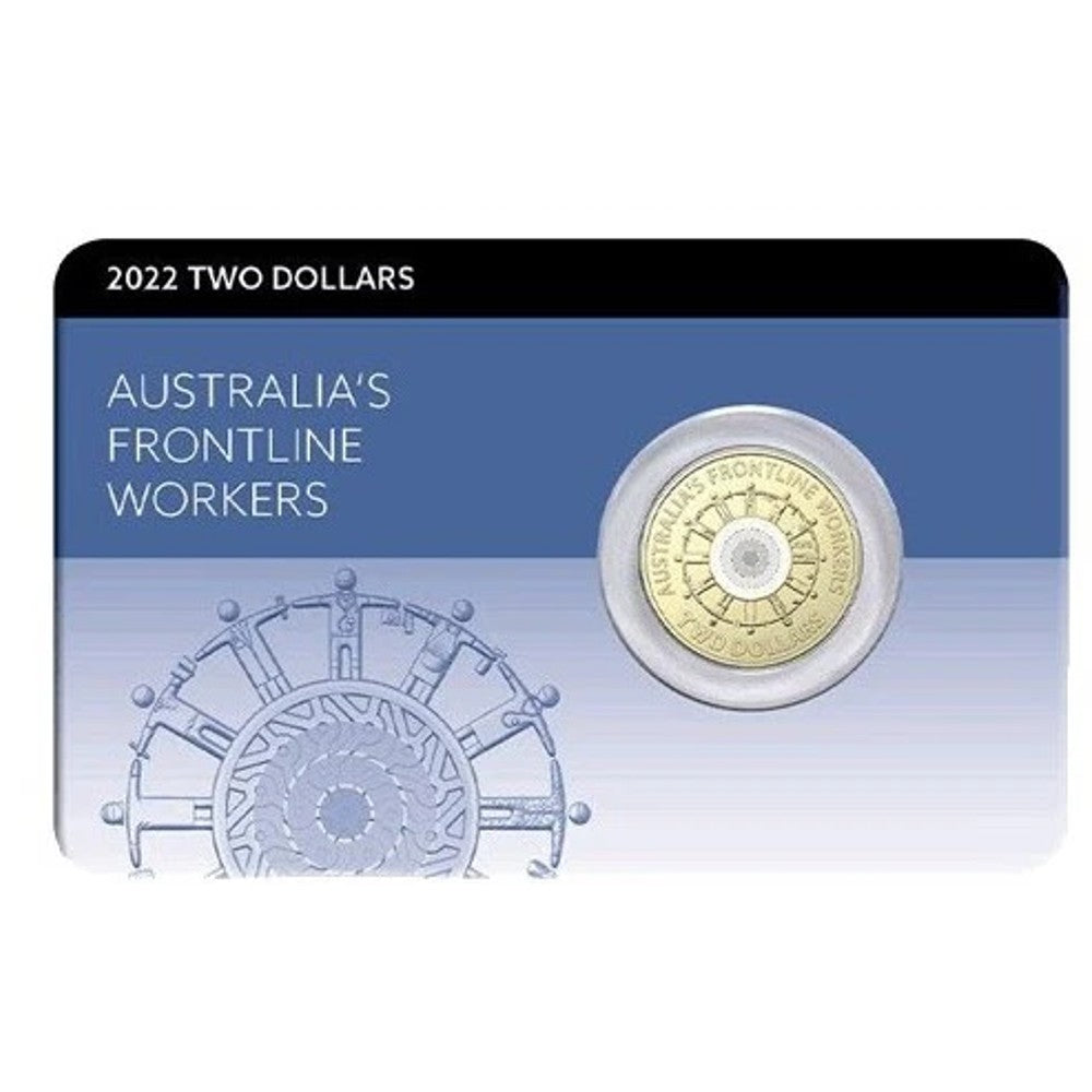 2022 $2 - Frontline Workers Aluminium-Bronze Uncirculated Coin Pack