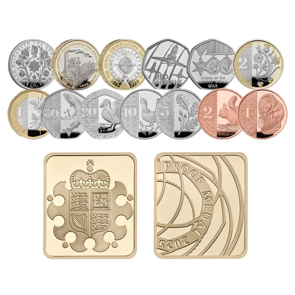 2025 United Kingdom Proof Coin Set